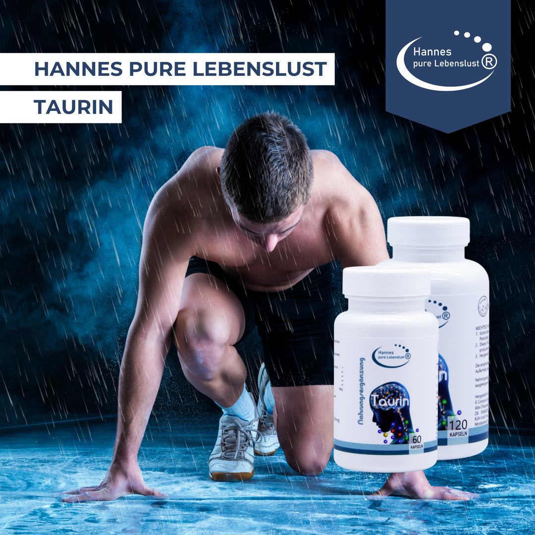 Taurin Kapseln - Für Ihre Leistungsfähigkeit