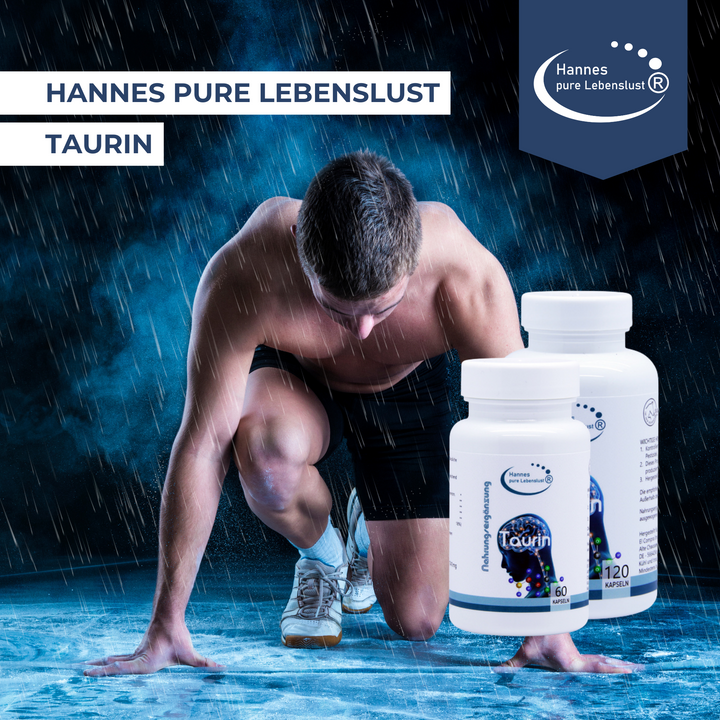 Taurin Kapseln - Für Ihre Leistungsfähigkeit